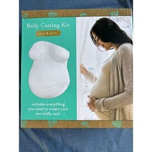 Kate & Milo Belly Casting Kit, Pregnancy Keepsake Making Kit Easy To‎ Make